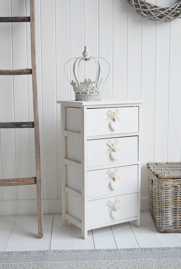 Newington Chest of drawers for New England white furniture