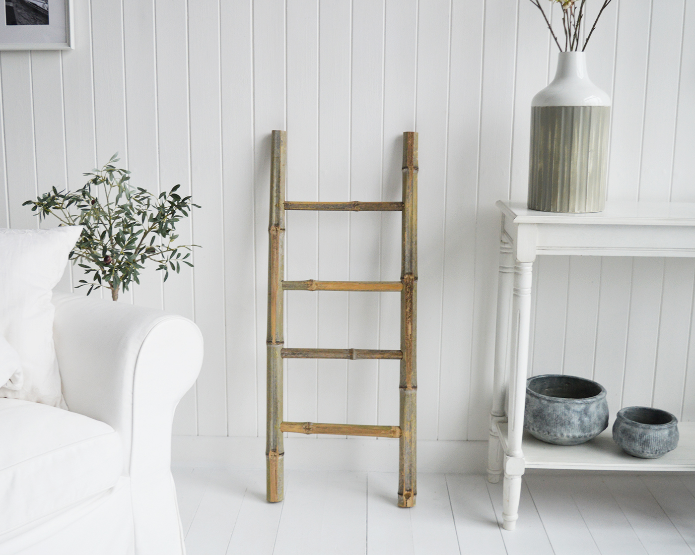 Bamboo blanklet ladder