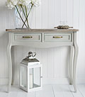 Bridgeport large Grey Console Table