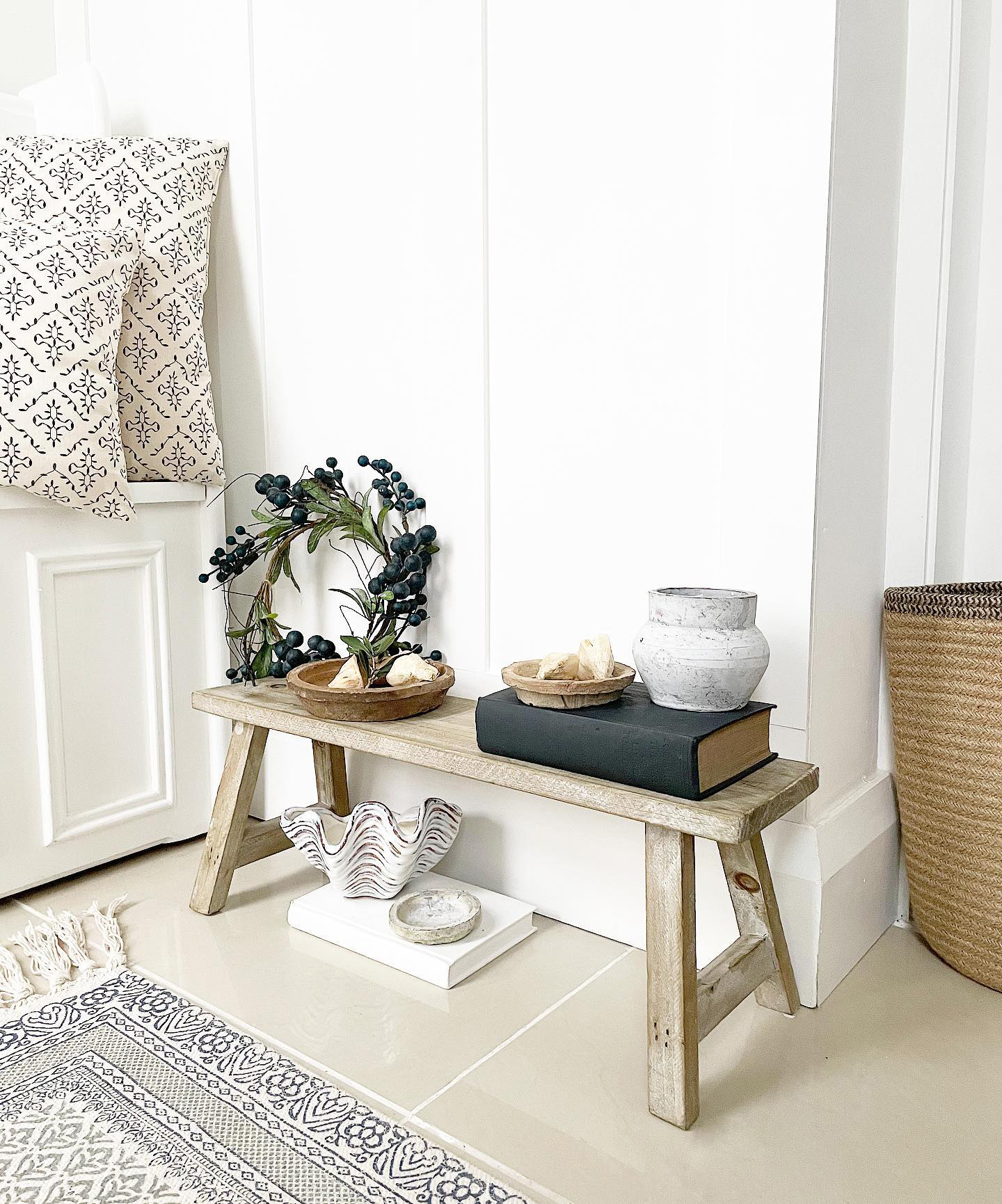 Small on sale decorative bench