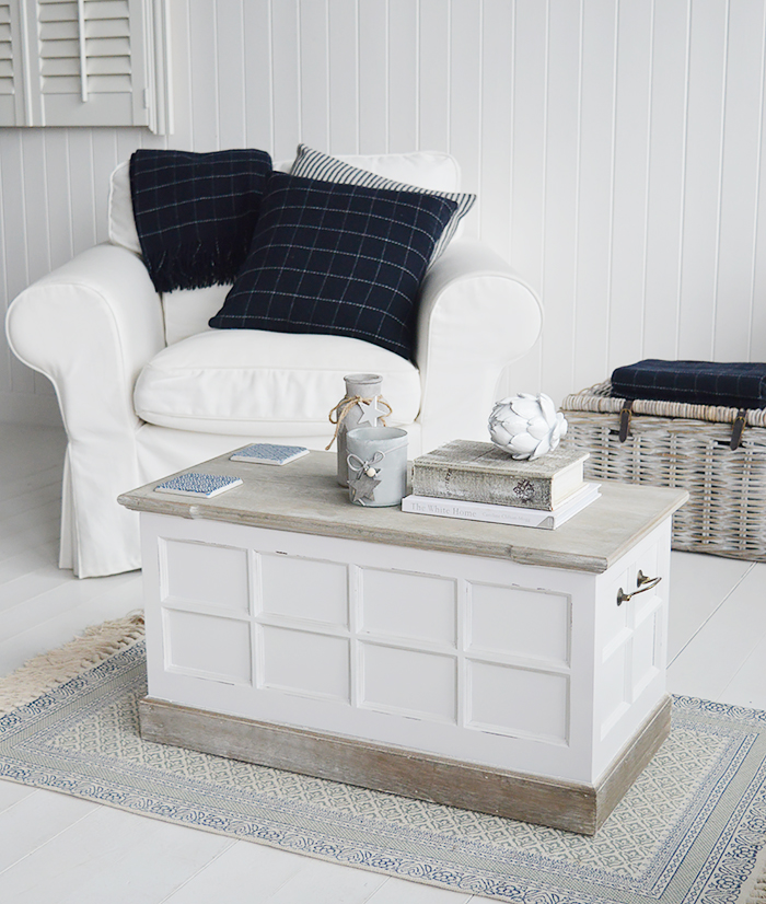 White Furniture Coastal New England Style The White