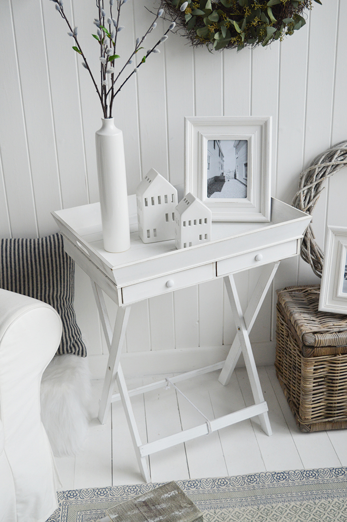 White New England and coastal furniture