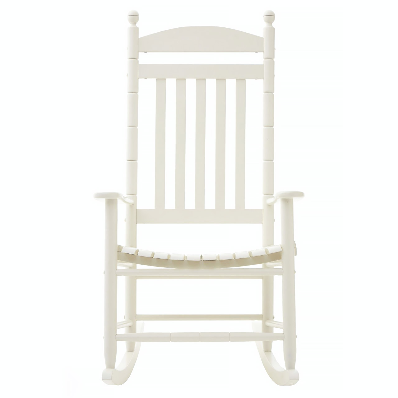 White Wooden Rocking Chair - New England Stlye Furniture UK