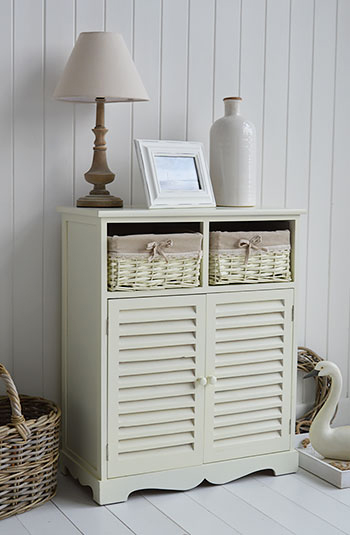 Cream large cabinet for bedroom furniture