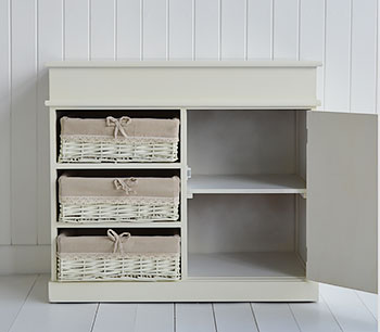 Hamptons Cream Sideboard for hall furniture