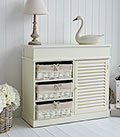 Hamptons cream sideboard chest