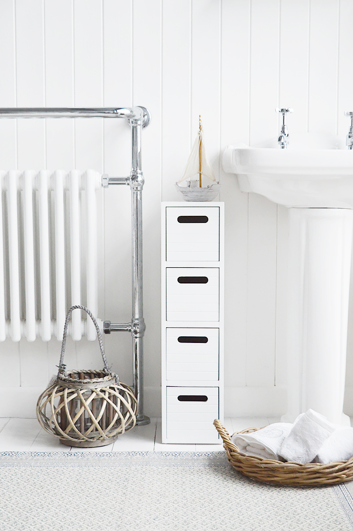 Narrow Bathroom Storage 