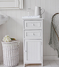 Maine white bathroom furniture