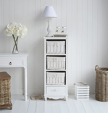 White Rose bedroom storage furniture for the bedroom