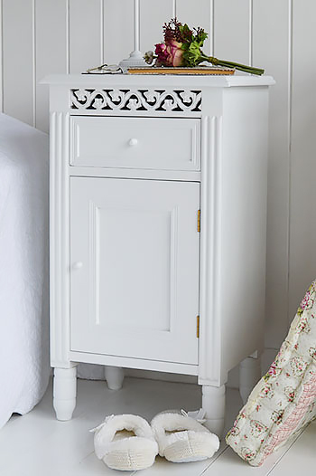 New England white bedroom furniture