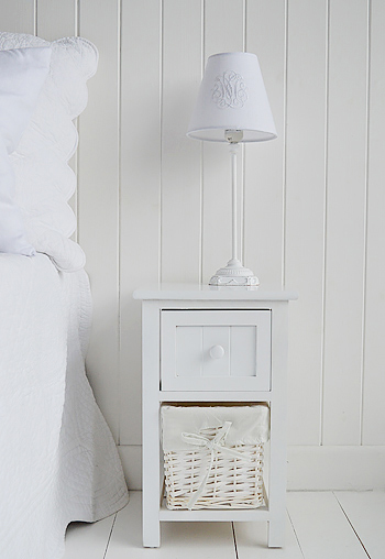 Bar Harbor 25cm bedside table